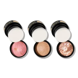 LAURA GELLER NEW YORK Baked to Go Trio: Balance-n-Brighten Foundation, Golden Medium   Blush-n-Balance Blush, Pink Buttercream   Bronze-n-Brighten Bronzer, Medium - Travel Size