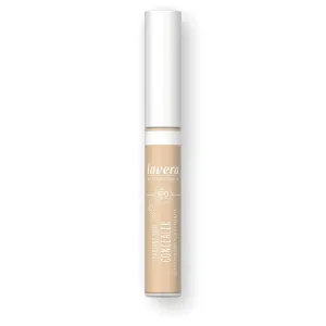 lavera Radiant Skin Concealer - Ivory 01 - Coverage of Dark Circles and Impurities - Up to 8 Hours - Moisturising - Vegan - Natural Cosmetics 1.8 Fl Oz