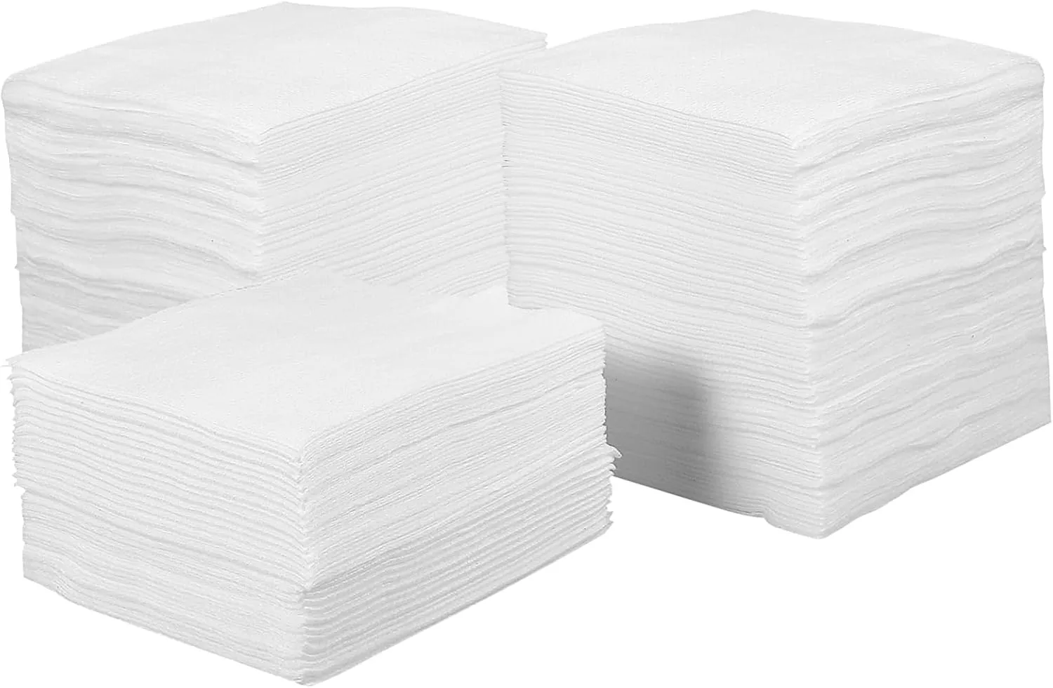 LIFKOME 400Pcs Breathable Non Woven Cosmetic Cleansing Pads Makeup Remover Tools for All Skin for Daily Use and Convenient Travel