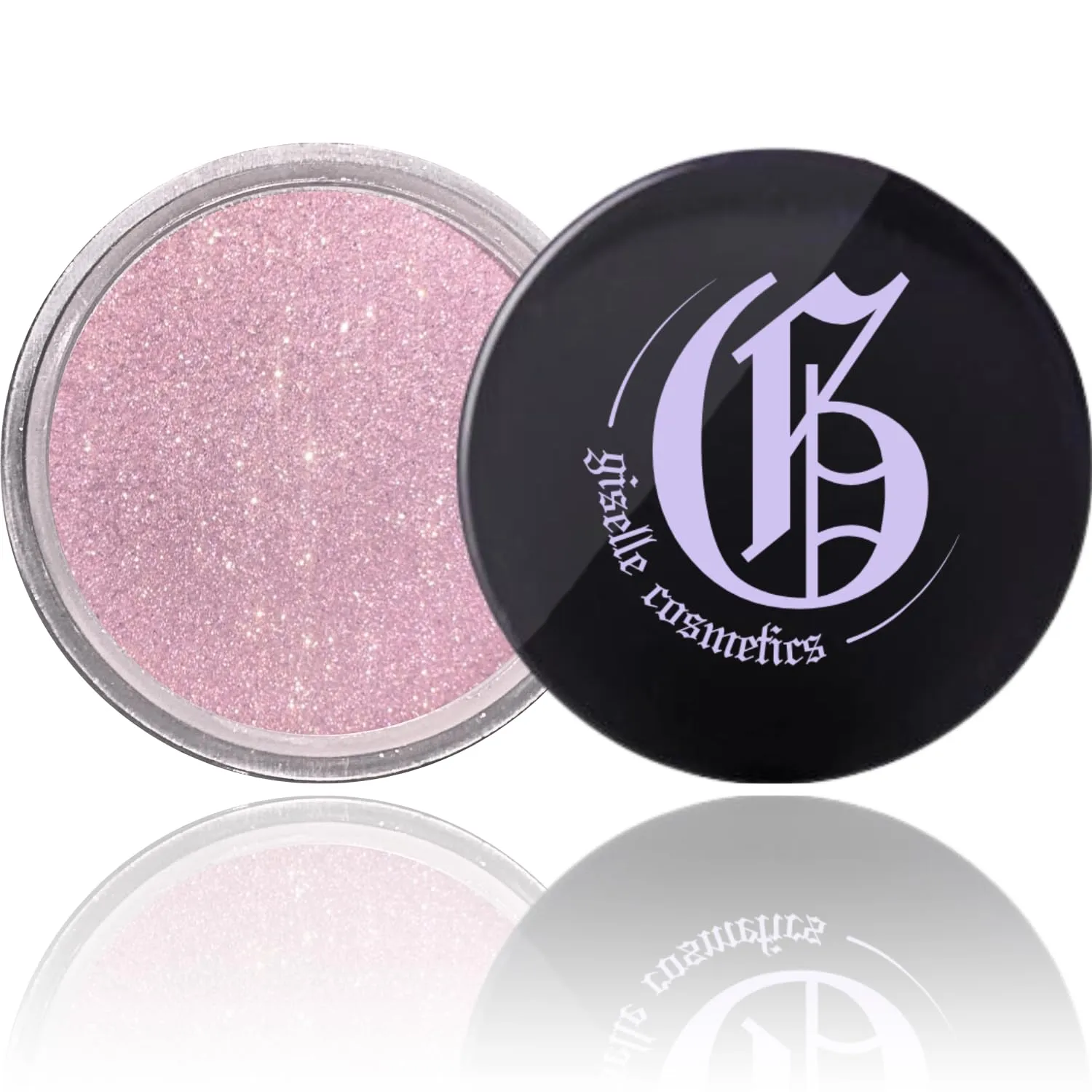 Light Amethyst Loose Mineral Eyeshadow - Organic, High Pigment Make Up Palette - Talc Free, Iridescent, Sparkle Eye Shadow in Hot Pink, Lavender, Rose Gold and More