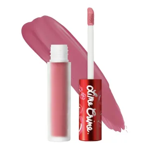 Lime Crime Velvetines Liquid Matte Lipstick, Cupid (Vibrant Pinky Red) - Bold, Long Lasting Shades & Lip Lining - Stellar Color & High Comfort for All-Day Wear - Talc-Free & Paraben-Free