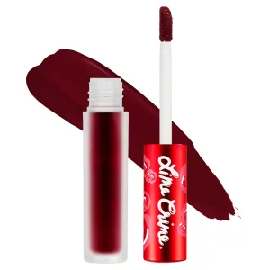 Lime Crime Velvetines Liquid Matte Lipstick, Wicked (Blood Red) - Bold, Long Lasting Shades & Lip Lining - Stellar Color & High Comfort for All-Day Wear - Talc-Free & Paraben-Free