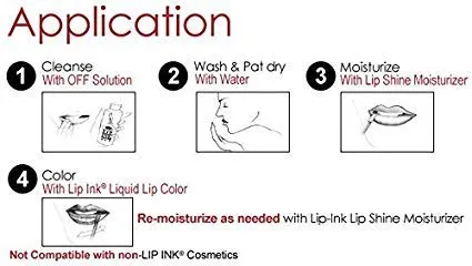 Lip Ink Liquid Lip Color Lipstick - Lava Red (Red) | Natural & Organic Makeup for Women International | 100% Organic, Kosher, & Vegan