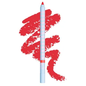 Lip Liner | #55 Vibrant Coral | Creamy, Long-Lasting, Cruelty-free | High Pigment Wax Lip Pencil | Shaping Lip Liner (0.03 oz)