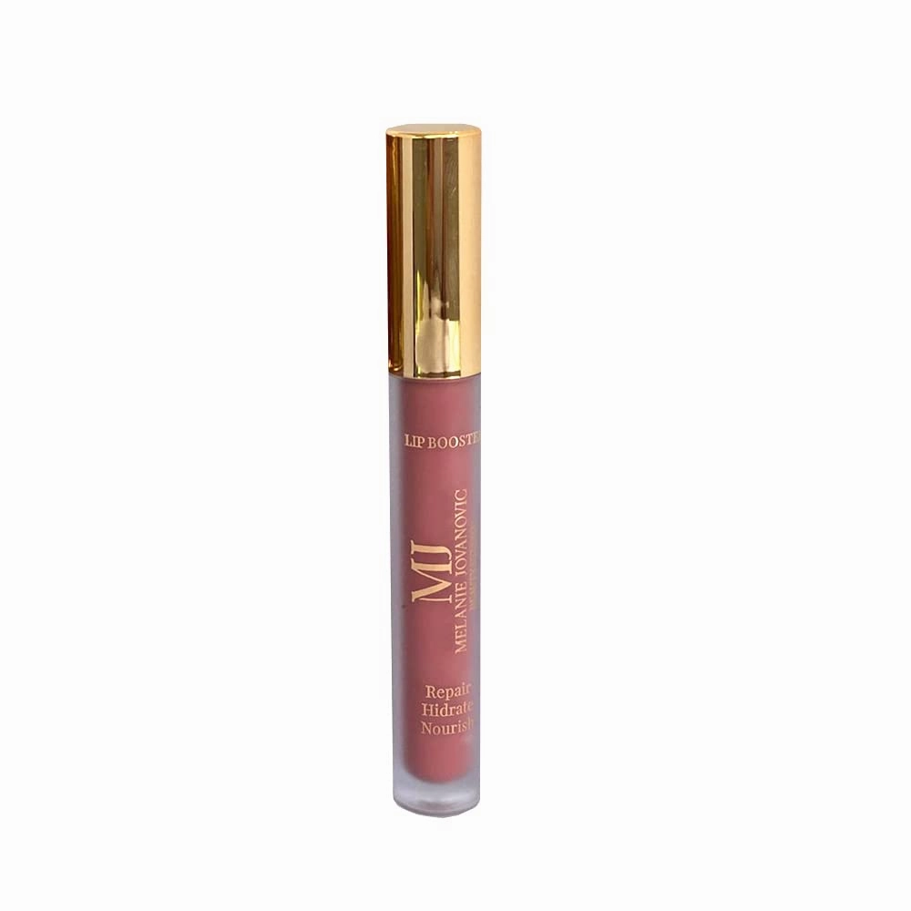 Lip Booster Matte | Hyaluronic Acid, Collagen & Oligopeptides | Repairs, Smooths & Plumps | 12 Hour Lasting Matte Lipstick | Deep Shade
