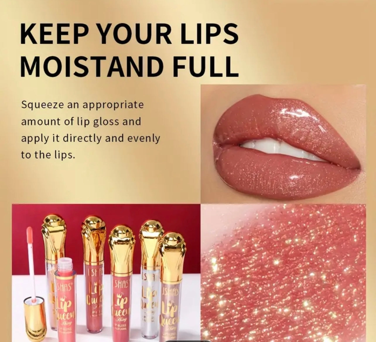 Lip Queen Glossy Tinted Lipgloss