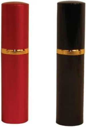 Lipstick OC Pepper Spray Bundle for Women Lot of Two (1) Red (1) Black
