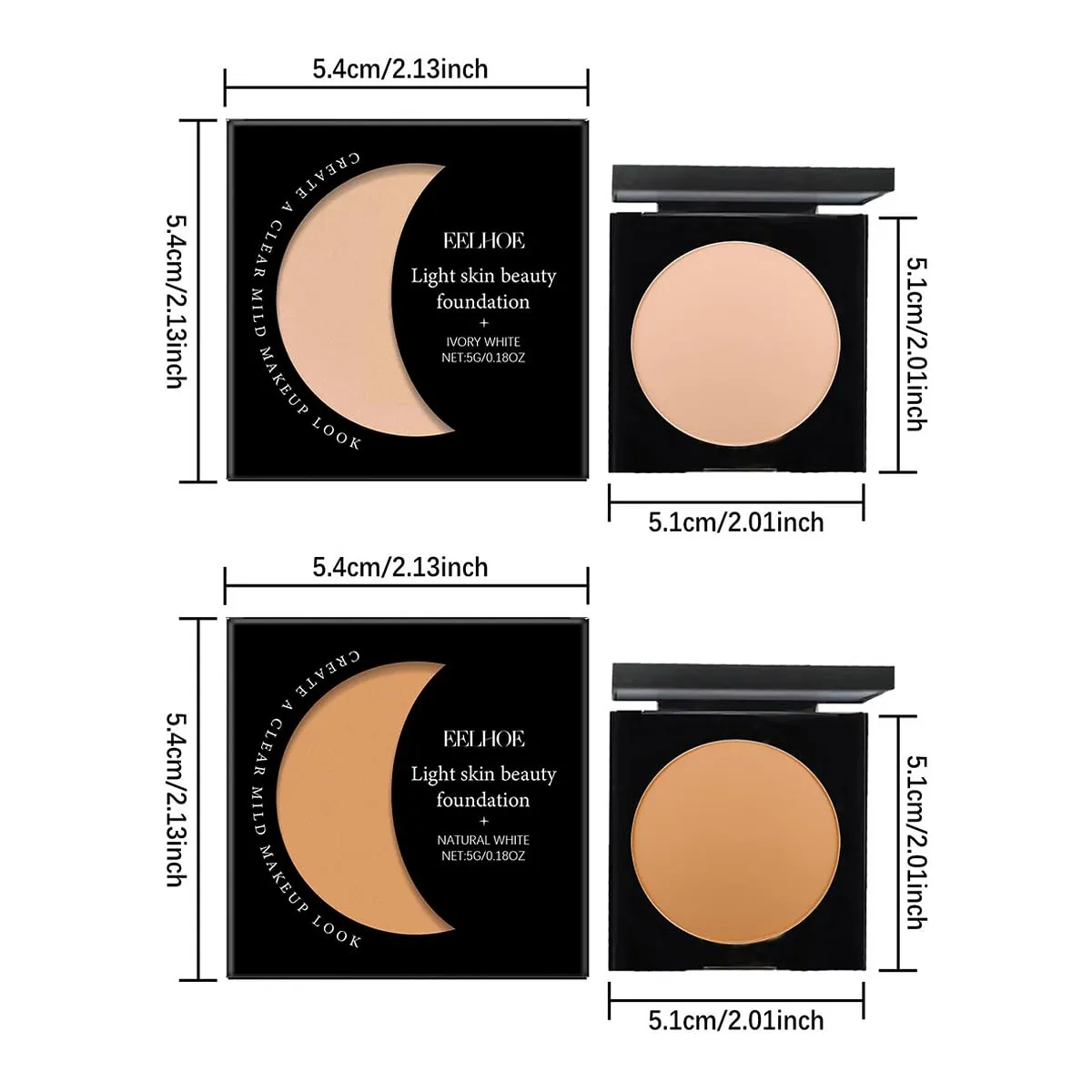 LivaprulEye Brightening Cream 2025 New Eye Brightening Cream concealer Brightens Black Eyes Moisturizing and Waterproof Suitable for dark circles under the eyes (ivory, 1 ounce)