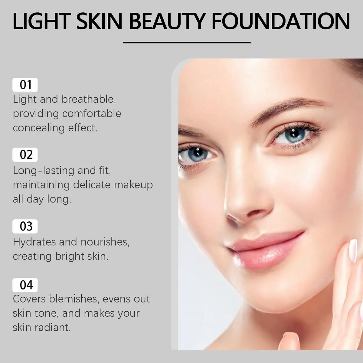 LivaprulEye Brightening Cream 2025 New Eye Brightening Cream concealer Brightens Black Eyes Moisturizing and Waterproof Suitable for dark circles under the eyes (ivory, 1 ounce)