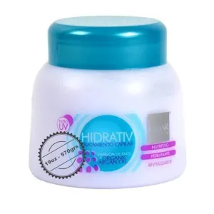 L'MAR Hidrativ With Duck Embryo Extract and Organic Argan Oil – Hair Treatment Hidrativ Tratamiento Capilar con Embrión de Pato Y Aceite Argan Orgánico (19oz-570grams)