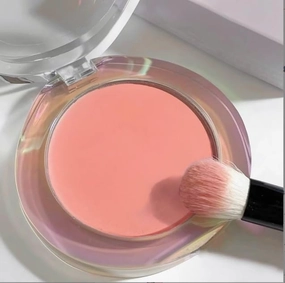 Long-Lasting Powder Blush, Rosy Dawn Shade, Buildable Color with Silky Texture