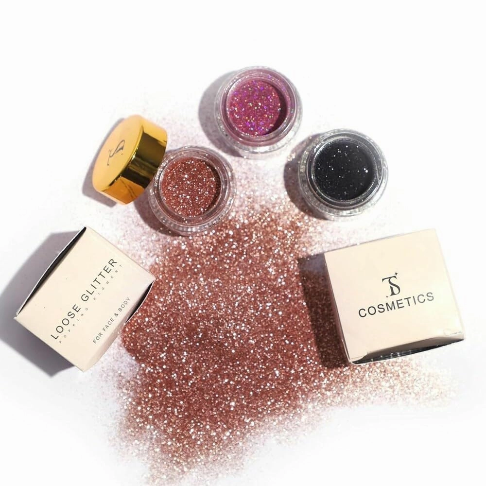 Loose Glitter Eye.shadow powder shiny Glitter | Loose Glitter Eye.shadow For Eye Makeup | Highly Pigmented Eye.shadow With Radiant Shimmer (Dull gold)