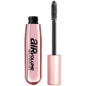 L’Oréal Paris Makeup Air Volume Mega Mascara, Lightweight & Long-lasting Volumizing Mascara for Voluminous Eyelashes, Washable Black Brown, 0.3 Fl Oz