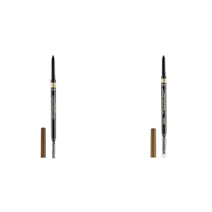 L'Oreal Brow Stylist Definer Waterproof Eyebrow Pencil Light Brunette 0.003 Ounce and Dark Blonde 0.003 Ounce 2 Count
