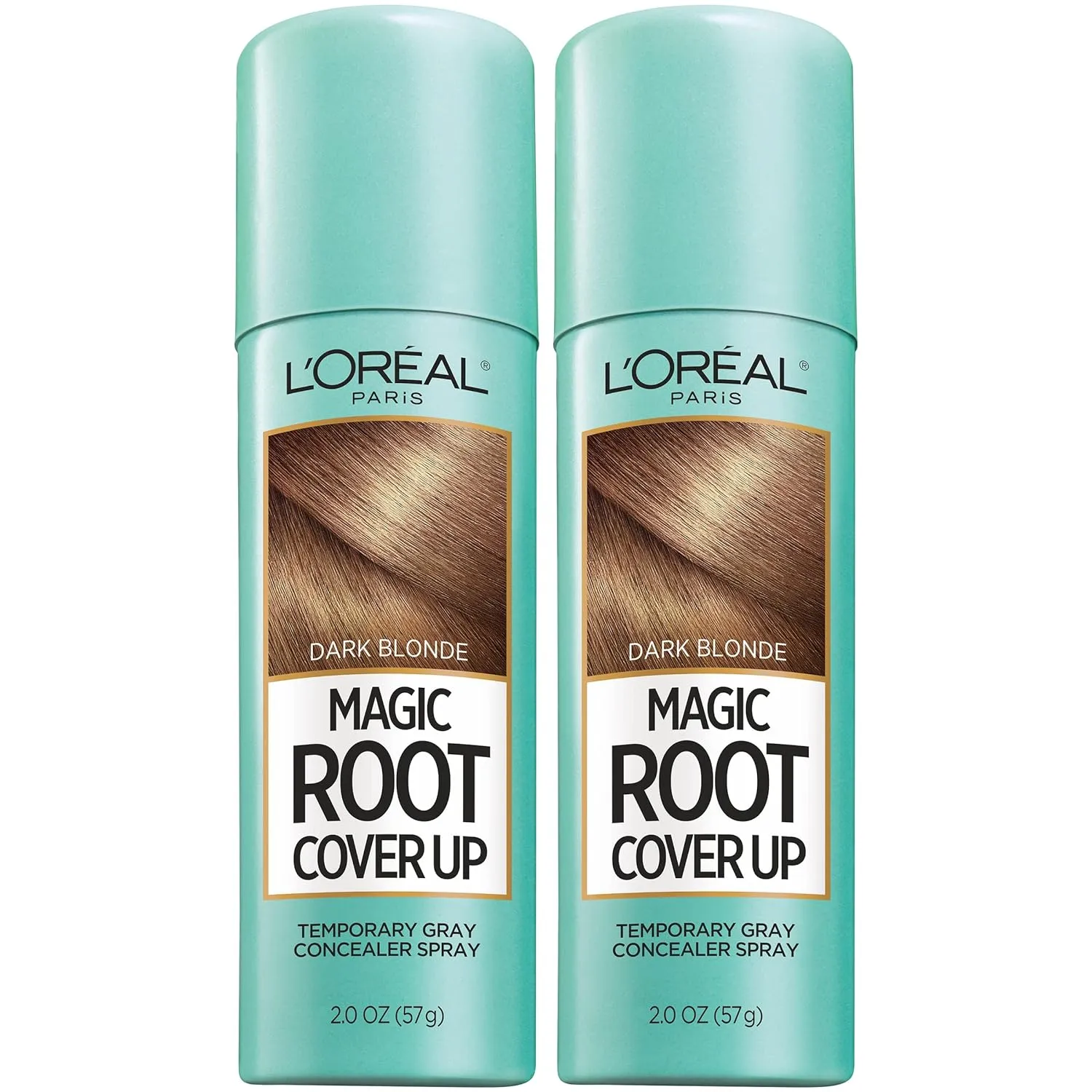 L'Oreal Paris Hair Color Root Cover Up Hair Dye Dark Blonde 2 Ounce (Pack of 2) (Packaging May Vary)
