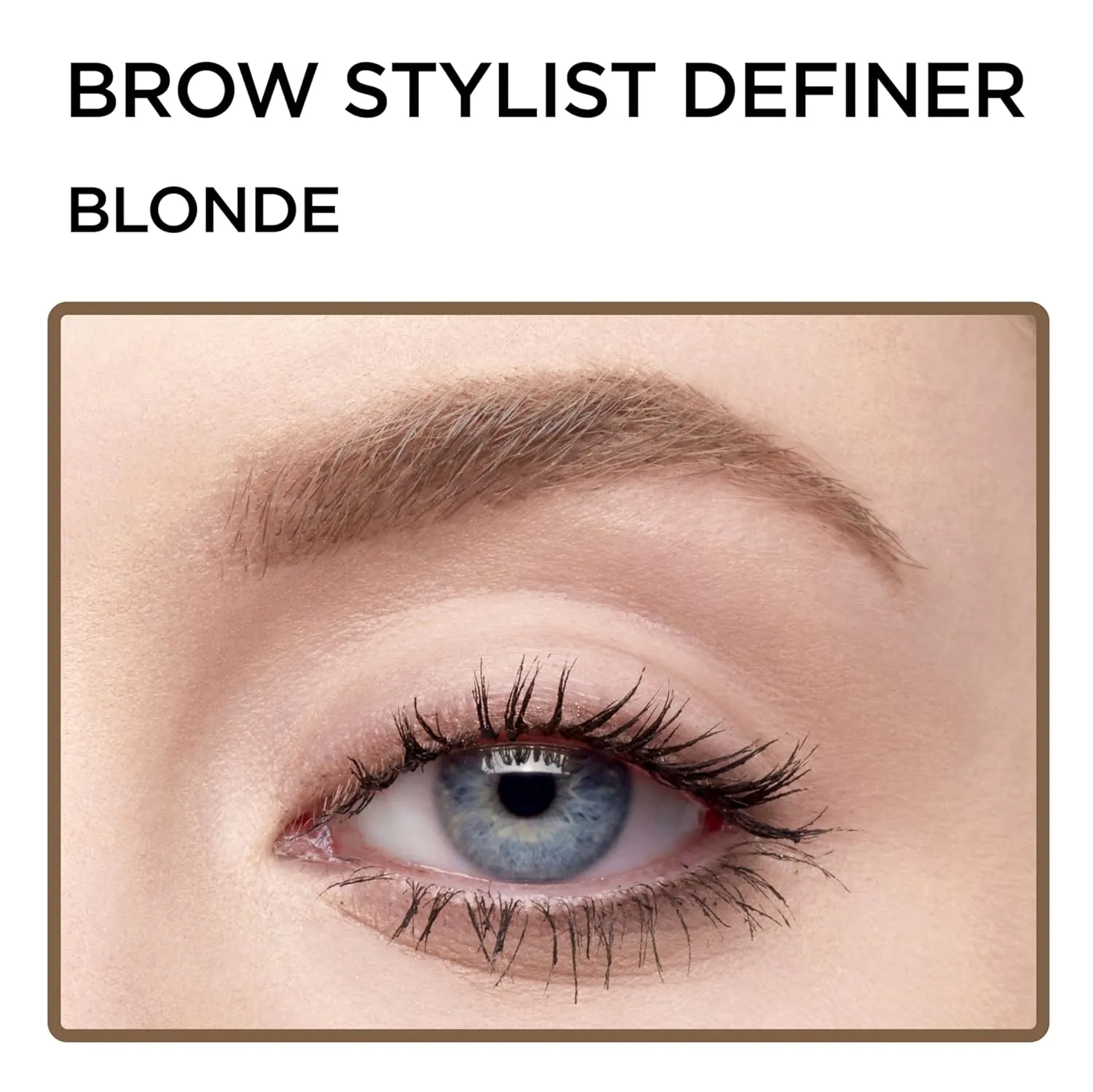 L'Oreal Paris Makeup Brow Stylist Definer Waterproof Eyebrow Pencil, Ultra-Fine Mechanical Pencil, Draws Tiny Brow Hairs and Fills in Sparse Areas and Gaps, Blonde, 0.003 Ounce (Pack of 2)