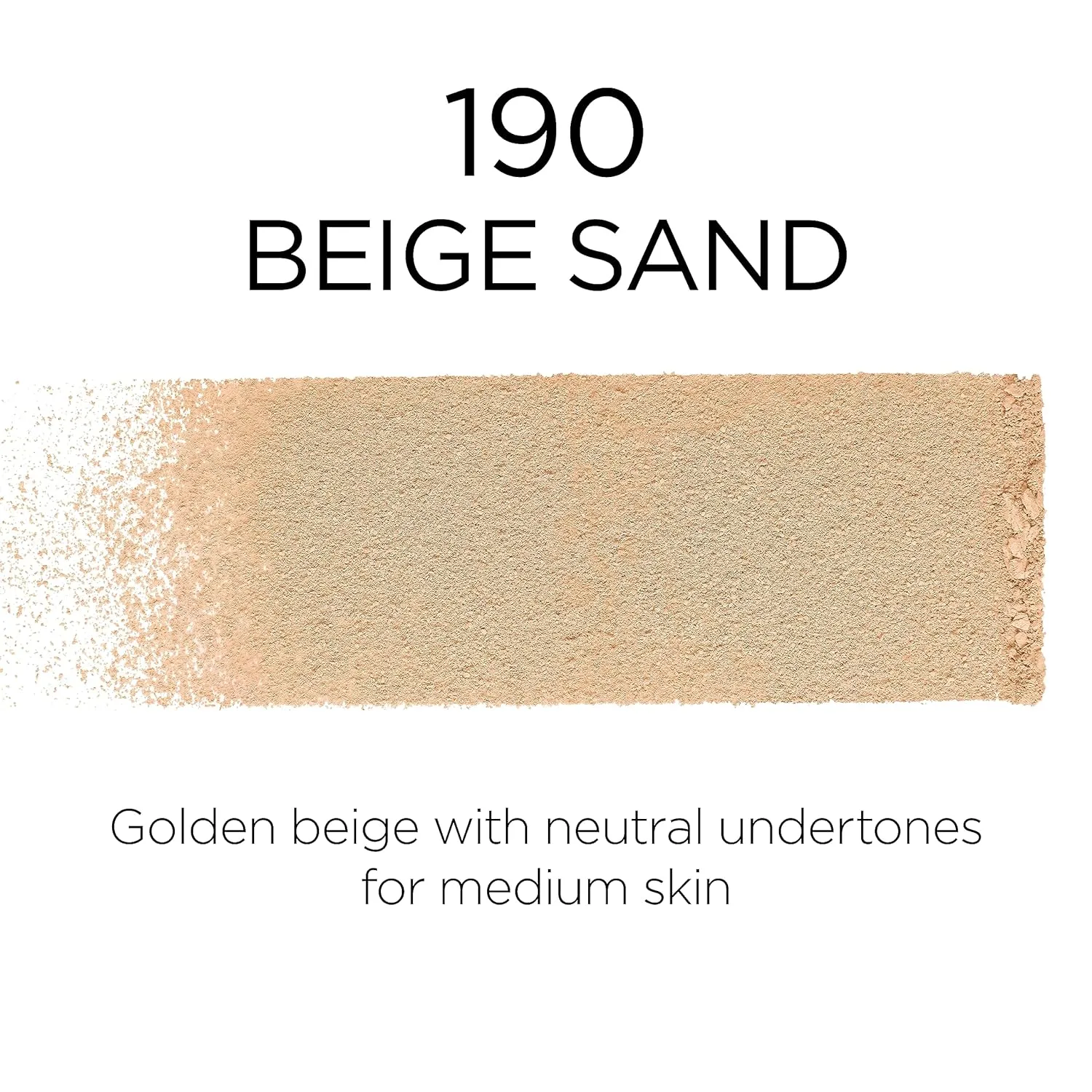 L'Oreal Paris Makeup Infallible Fresh Wear Foundation in a Powder, Up to 24H Wear, Waterproof, Beige Sand, 0.31 oz.