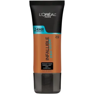 L'Oreal Paris Makeup Infallible Up to 24HR Pro-Glow Foundation, Cocoa, 1 fl oz.