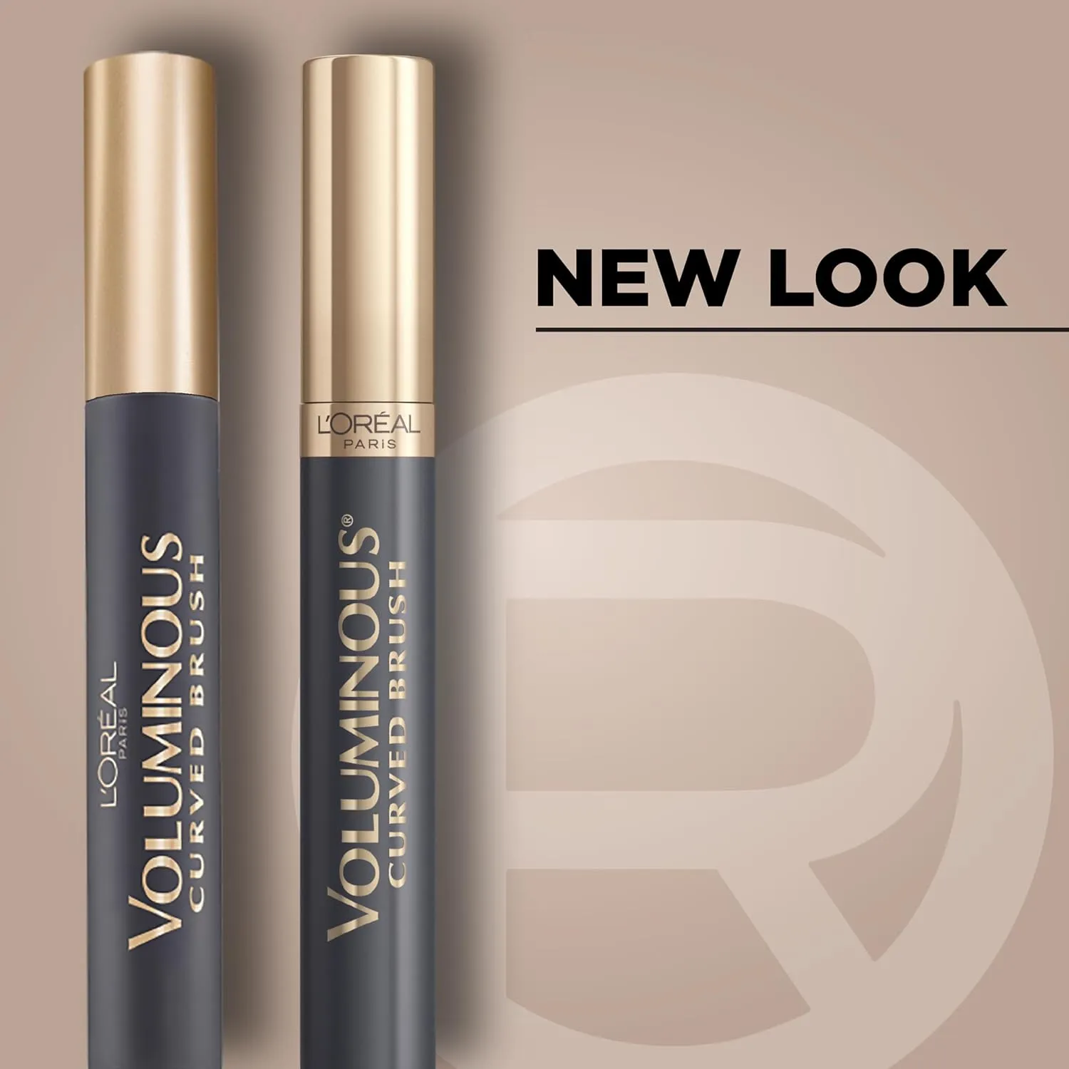 L’Oreal Paris Original Voluminous Mascara, Building Mascara Volume and Length Formula, Washable, Blackest Black, 0.28 Fl Oz., 2 Count
