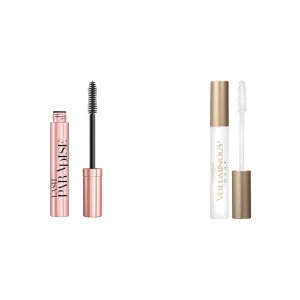 L'Oreal Paris Voluminous Makeup Lash Paradise Mascara, Voluptuous Volume, Intense Length & Makeup Voluminous Lash Boosting Conditioning Primer Mascara, White Primer, 0.24 fl; oz.