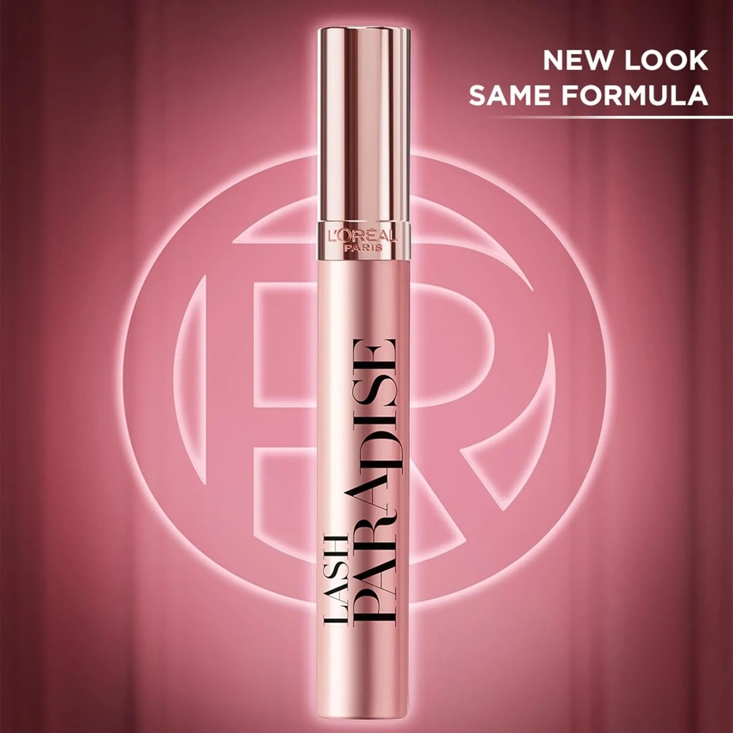L'Oreal Paris Voluminous Makeup Lash Paradise Waterproof Mascara, Voluptuous Volume, Intense Length, Feathery Soft Full Lashes, No Smudging, No Clumping, Black, 0.25 Fl Oz (Pack of 2)