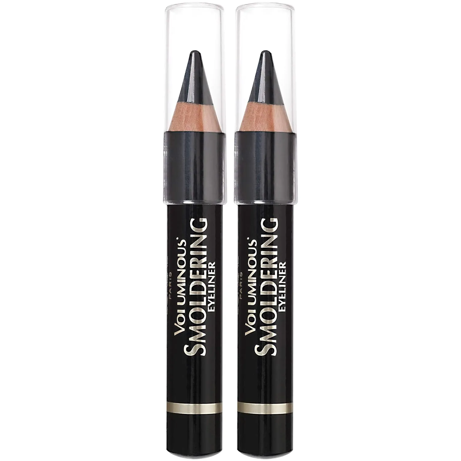 L'Oreal Paris Voluminous Smoldering Eyeliner, Black, 0.056 Oz, 2 Count