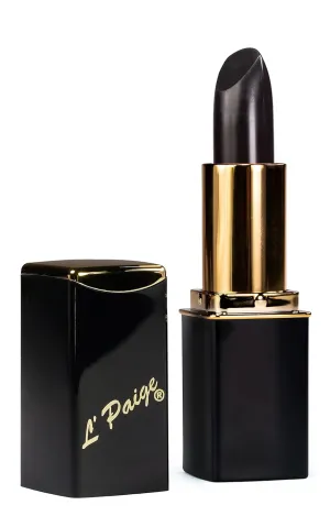 L'Paige LBK - BLACK CHANGEABLE Lipstick | Aloe Vera Based, Long-lasting, Moisturizing