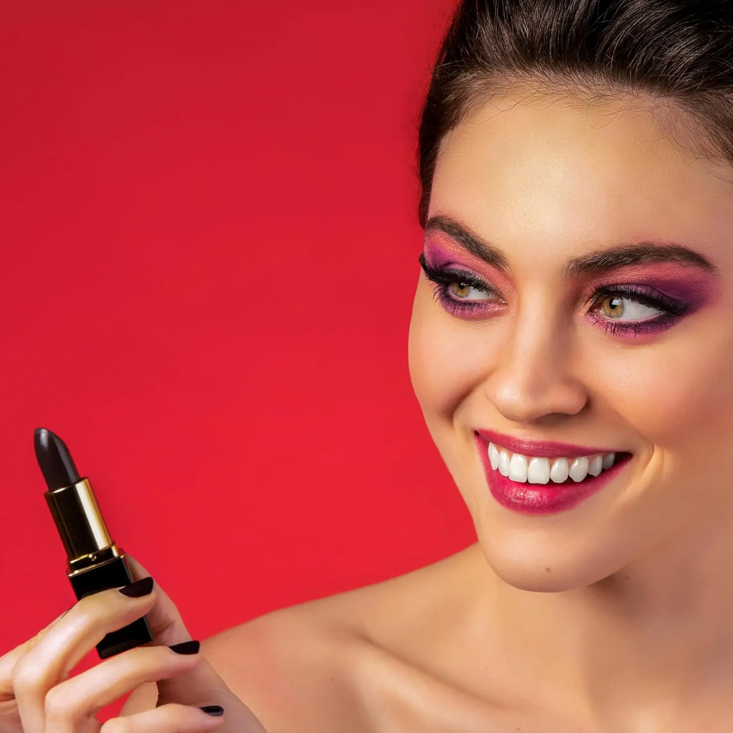 L'Paige LBK - BLACK CHANGEABLE Lipstick | Aloe Vera Based, Long-lasting, Moisturizing