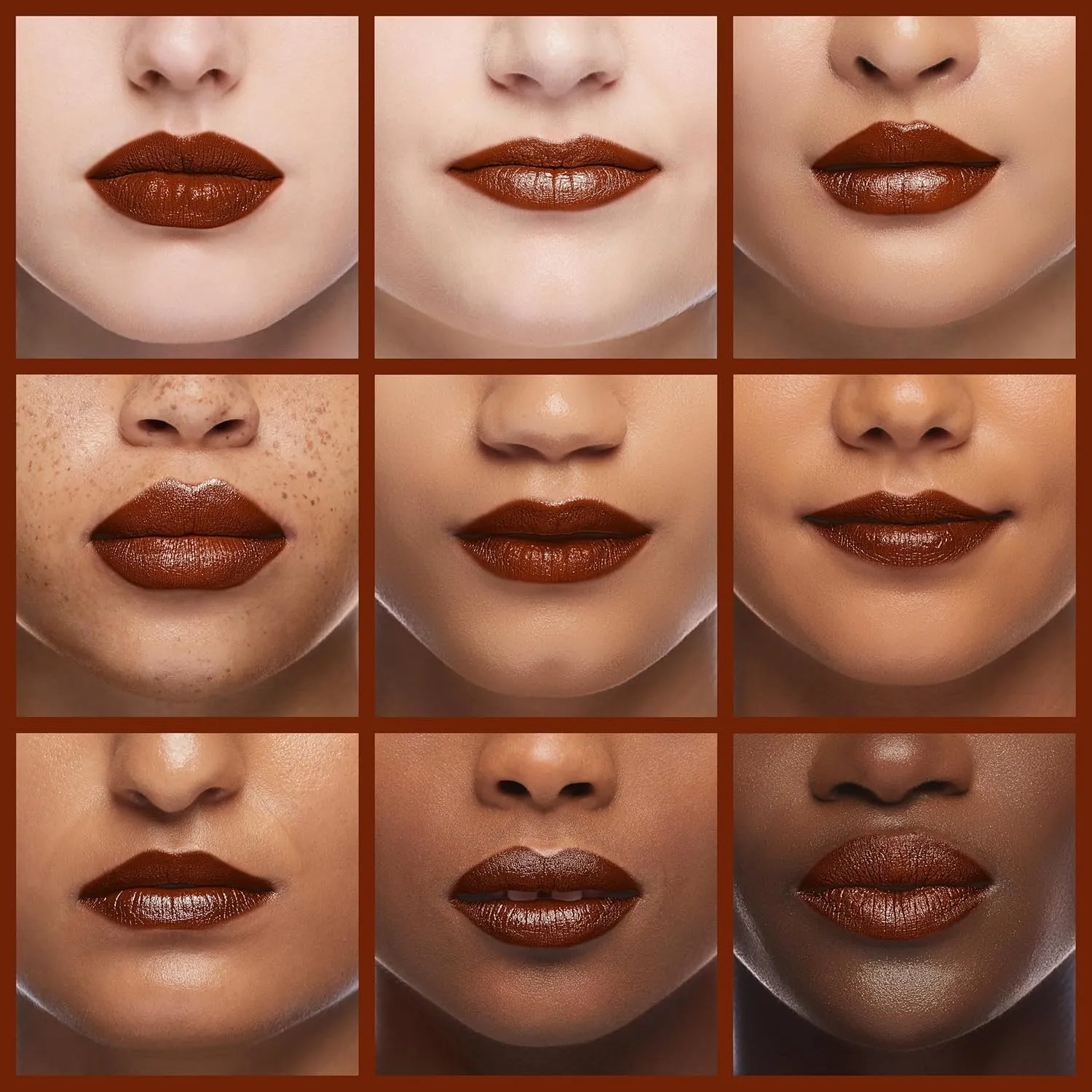 L'Paige LBR - BROWN CHANGEABLE Lipstick | Aloe Vera Based, Long-lasting, Moisturizing