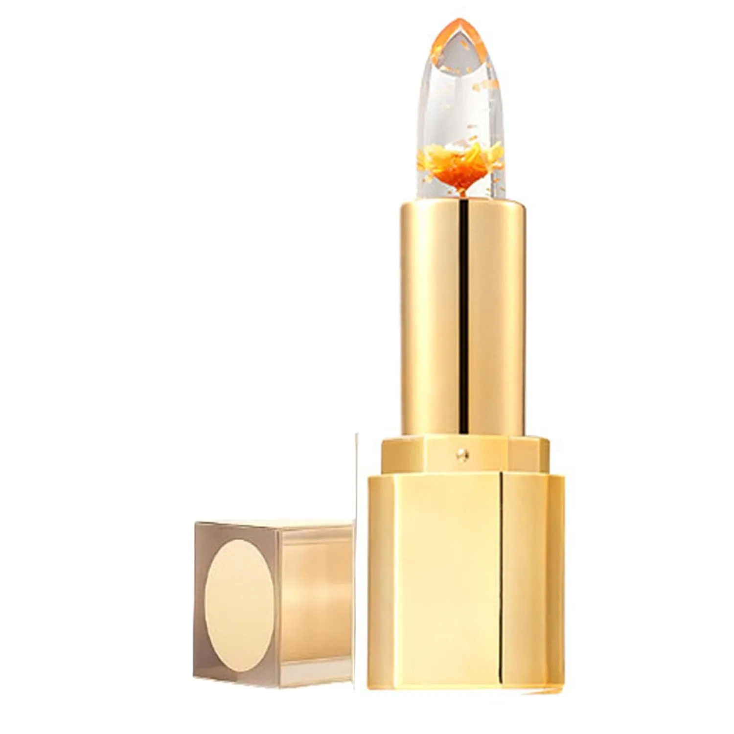Lufora Color Changing Lipstick,Transferproof Color Changing Lipstick,Long-lasting moisturizing Lip Balm (orange)