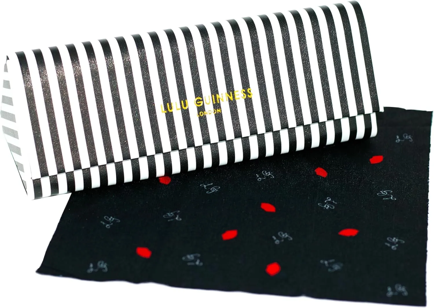 Lulu Guinness L190 Oversized Square Sunglasses for Women, 56 mm, UV400 Protection