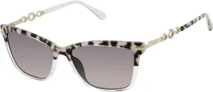 Lulu Guinness L195 Square Sunglasses for Women, 57 mm, UV400 Protection