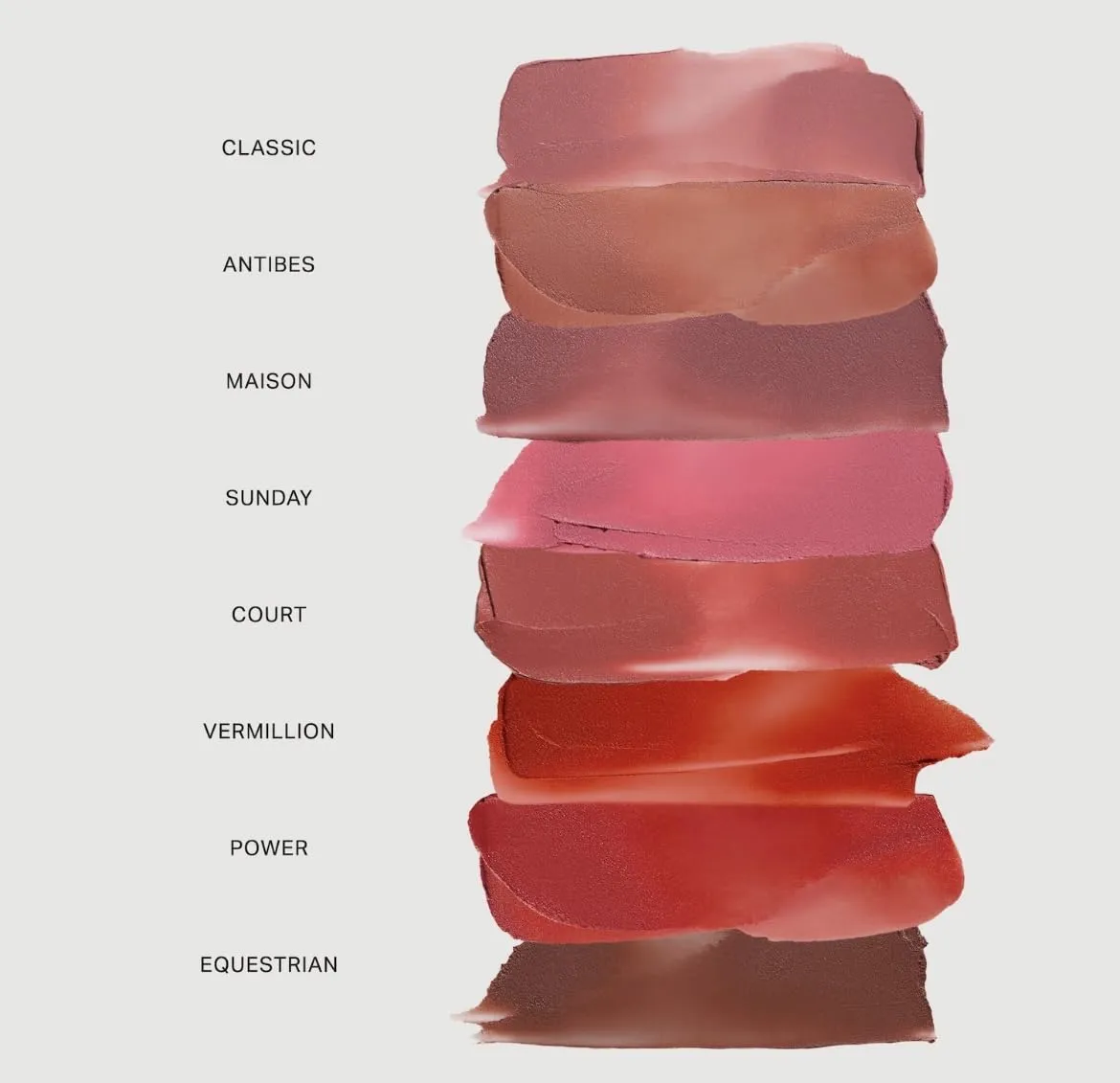 M Signature Lip Lightweight Matte Lipstick (Power- cool red), 0.11 Ounce (Pack of 1)