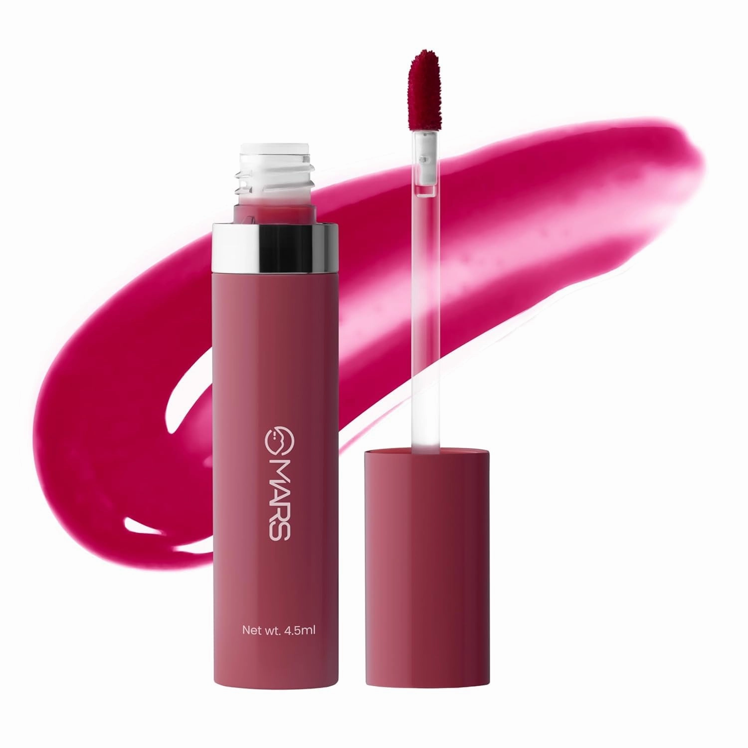 MA.RS Lip Mist for Women (4.5 ml) (08-Plum Drip) | Dual Function | Buildable Color | Glossy Finish | Long-Lasting | Hydration | Light-Weight Formula | Non-Patchy Reapplication