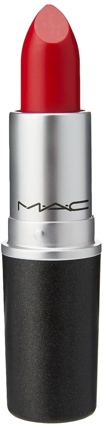 MAC Matte Lipstick Red Rock 0.1 OZ, 1 Count (Pack of 1)