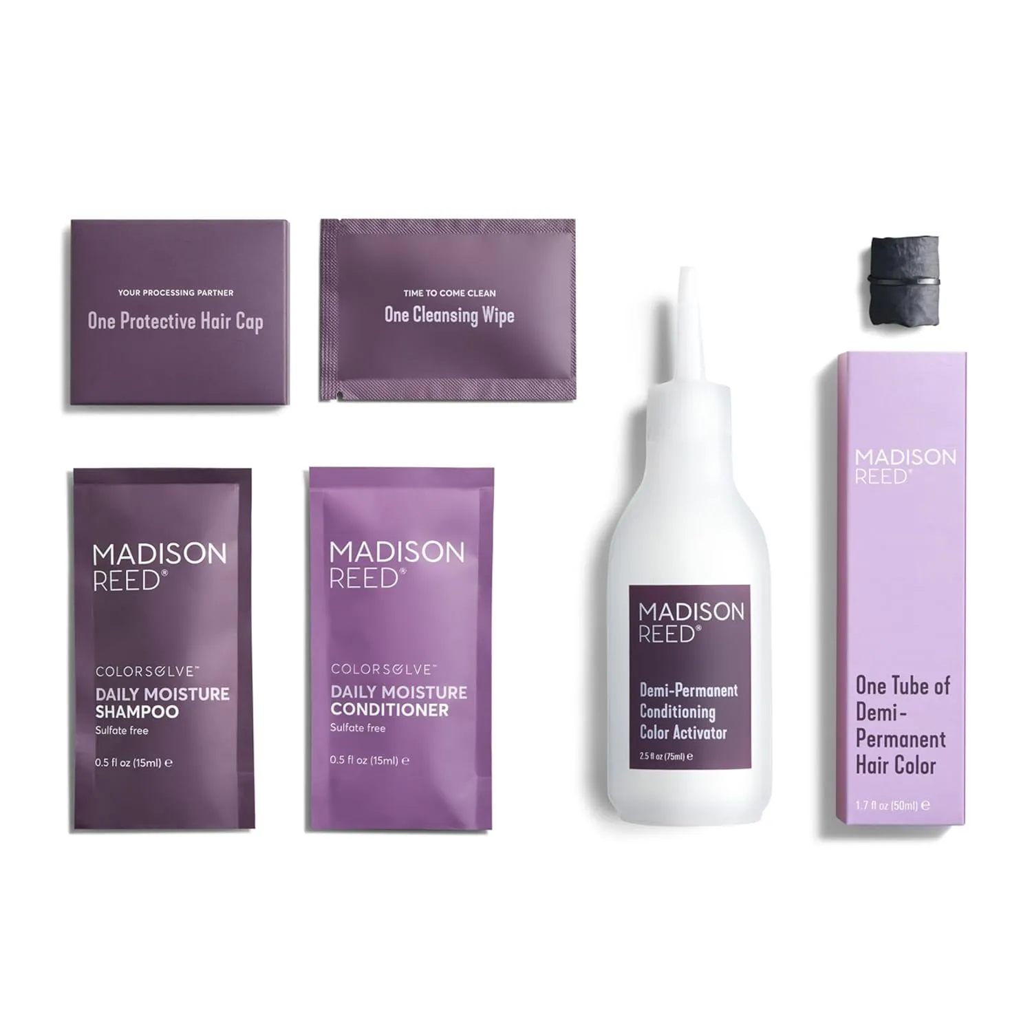 Madison Reed colorwonder Demi-Permanent Hair Color, Effortless At-Home Hair Dye, Ammonia-Free, Cruelty-Free, Sparkling Rosé (8RG Rose Gold), Pack of 2