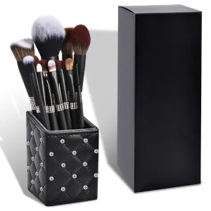 Makeup Brush Set 14 Pcs Premium Synthetic Foundation Powder Concealers Eye shadows Blush Makeup Brushes (14 makeup brushes bucket bag)