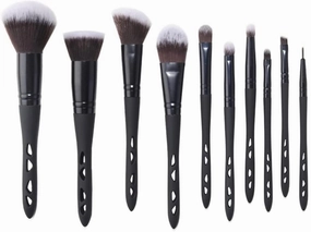Makeup Brush 10 Pcs Makeup Brushes Set Hollow Out Foundation Brush Powder Concealer Liquid Face Make Up Tools Kits Professional