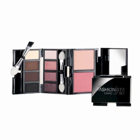 Makeup Palette | Eyeshadow, Blush & Highlighter | Travel-Ready Compact (01 Pink Tone)