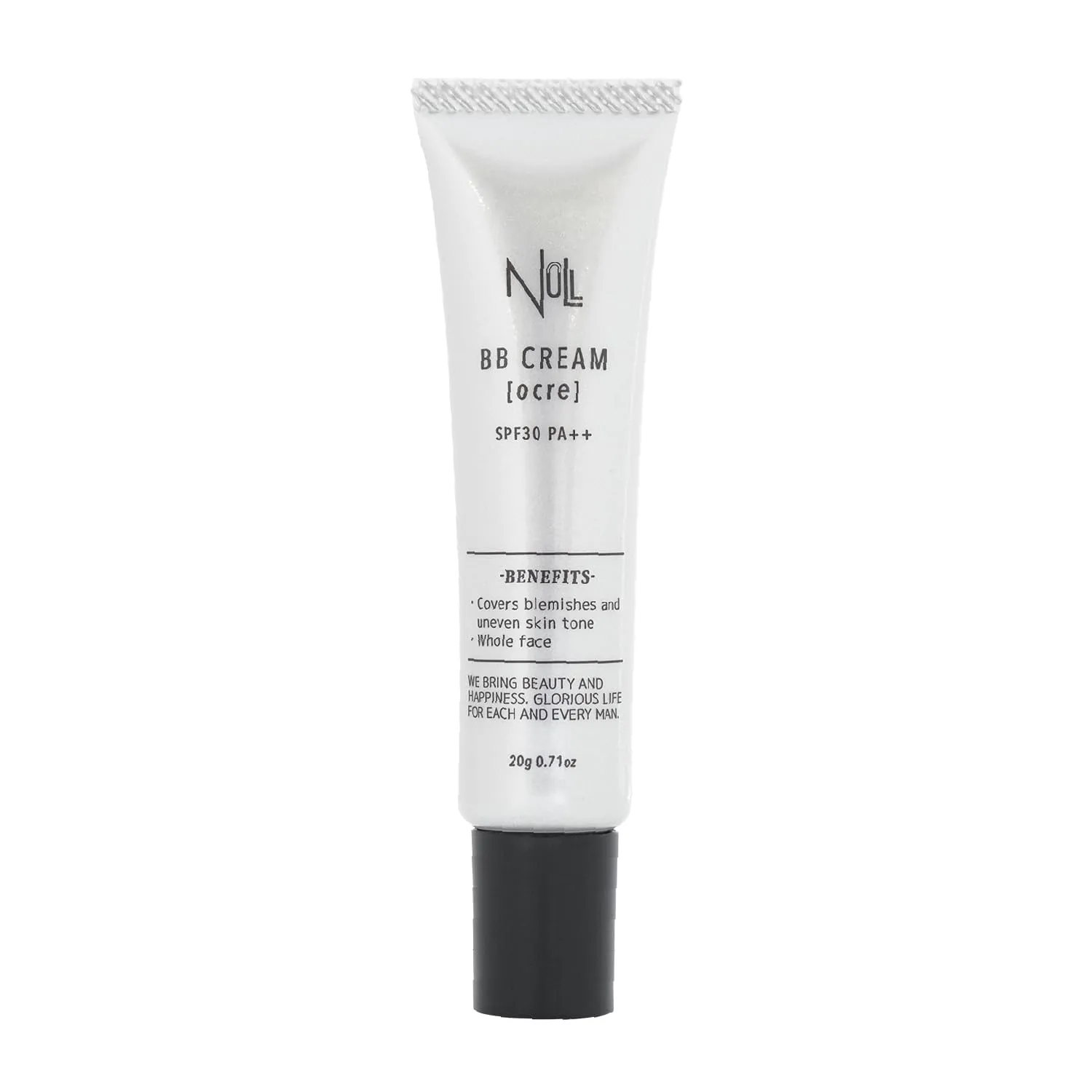 [Matte Finish] NULL mens BB Cream, Mens concealer, Tinted Moisturizer broad spectrum SPF30 PA  , CC cream, Revitalising Nourishing Tone Up Cream, Natural Cover, 0.7oz Made in Japan (Ochre)