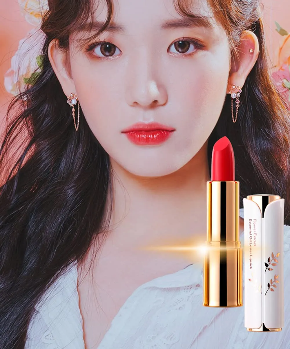 Matte Lipstick, 6 Colos Ladies Matte Lipstick Long Lasting Waterproof Velvet Red Lipstick Lip Gloss Set Pigmented Lip Makeup for Girls and Women Gift (02#)