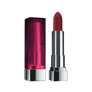 Matte Lipstick, Intense Colour, Keeps Lips Moisturised, 696 Burgundy Blush, Color Sensational Creamy Matte Lipstick, 3.9g