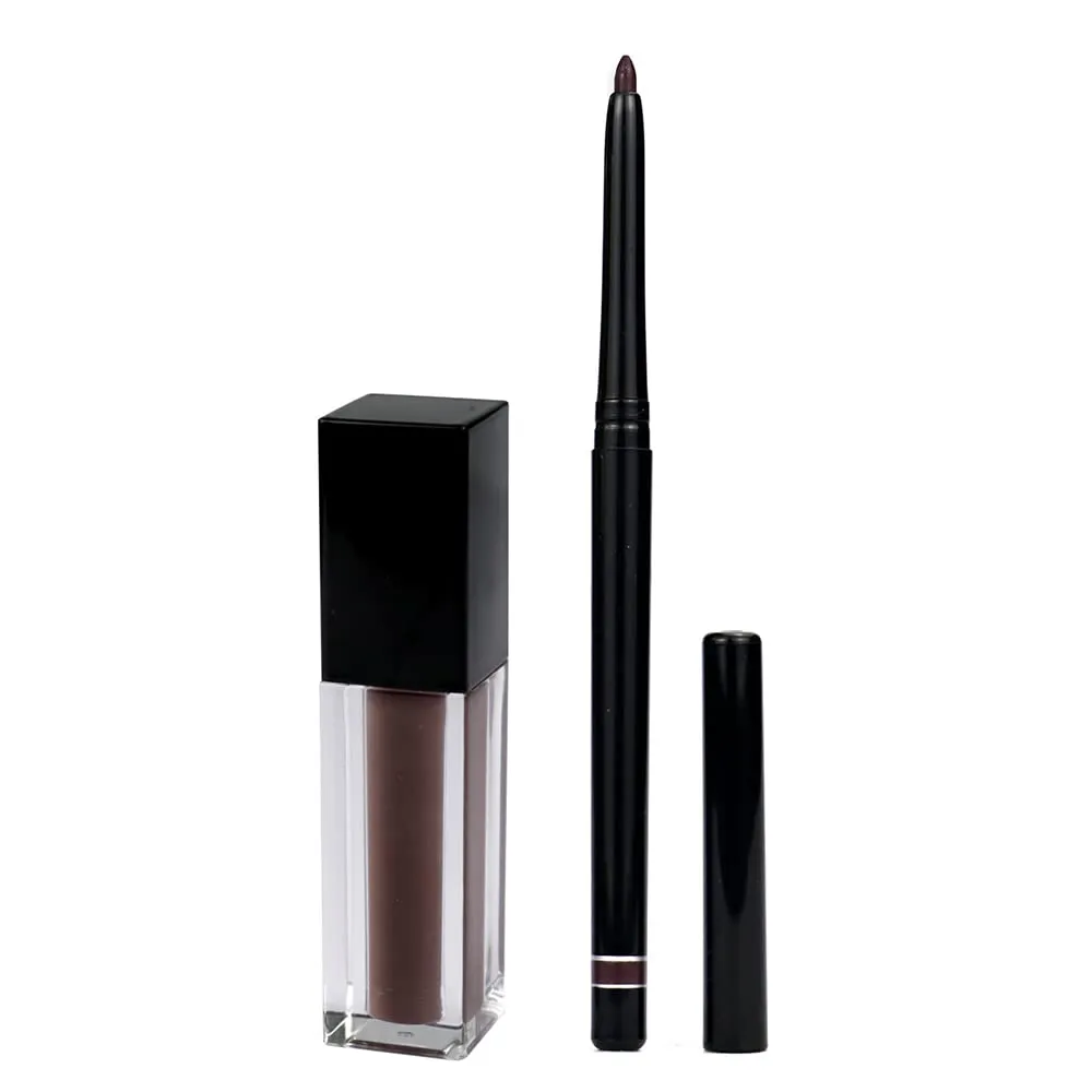 Matte Liquid Lipstick, 10 Colos Ladies Matte Liquid Lipstick Long Lasting Waterproof Velvet Lip Gloss Set Pigmented Lip Makeup Gift for Girls and Women (05#)