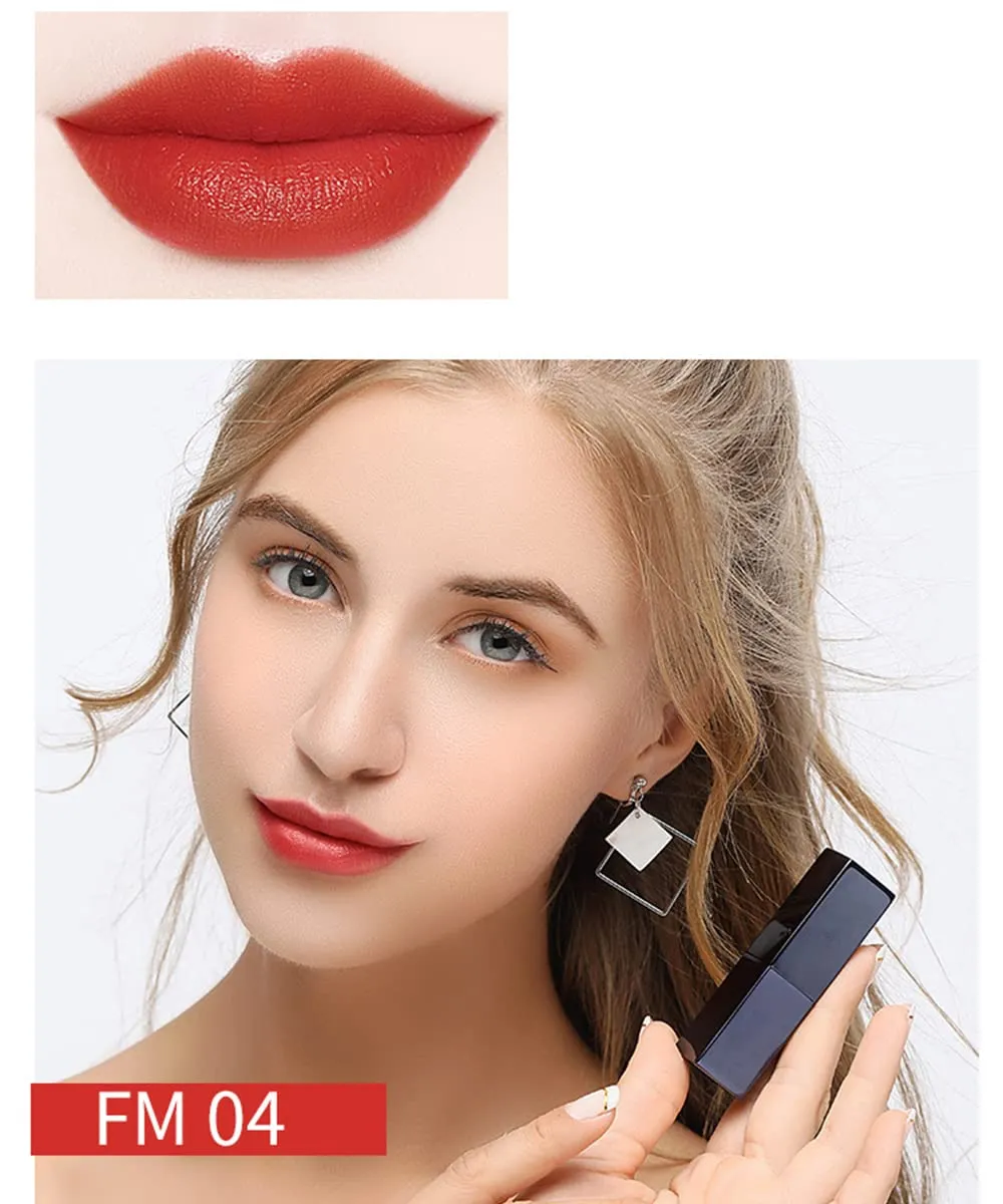 Matte Liquid Lipstick, 10 Colos Ladies Matte Liquid Lipstick Long Lasting Waterproof Velvet Lip Gloss Set Pigmented Lip Makeup Gift for Girls and Women (FM04)