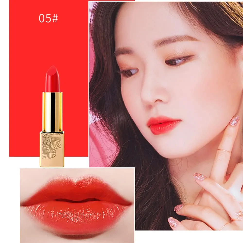 Matte Liquid Lipstick, 9 Colos Ladies Matte Liquid Lipstick Long Lasting Waterproof Velvet Red Lipstick Lip Gloss Set Pigmented Lip Makeup for Girls and Women Gift (05#)