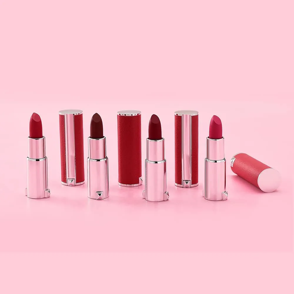 Matte Liquid Lipstick, Ladies Matte Liquid Lipstick Long Lasting Waterproof Velvet 8 Colors Red Lipstick Lip Gloss Set Pigmented Lip Makeup for Girls and Women Gift (01#)