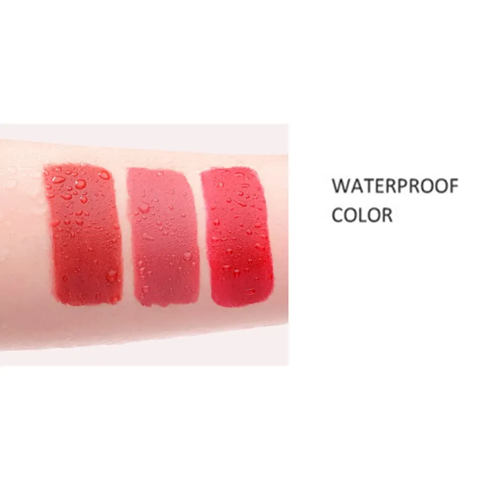 Matte Liquid Lipstick, Ladies Matte Liquid Lipstick Long Lasting Waterproof Velvet 8 Colors Red Lipstick Lip Gloss Set Pigmented Lip Makeup for Girls and Women Gift (01#)