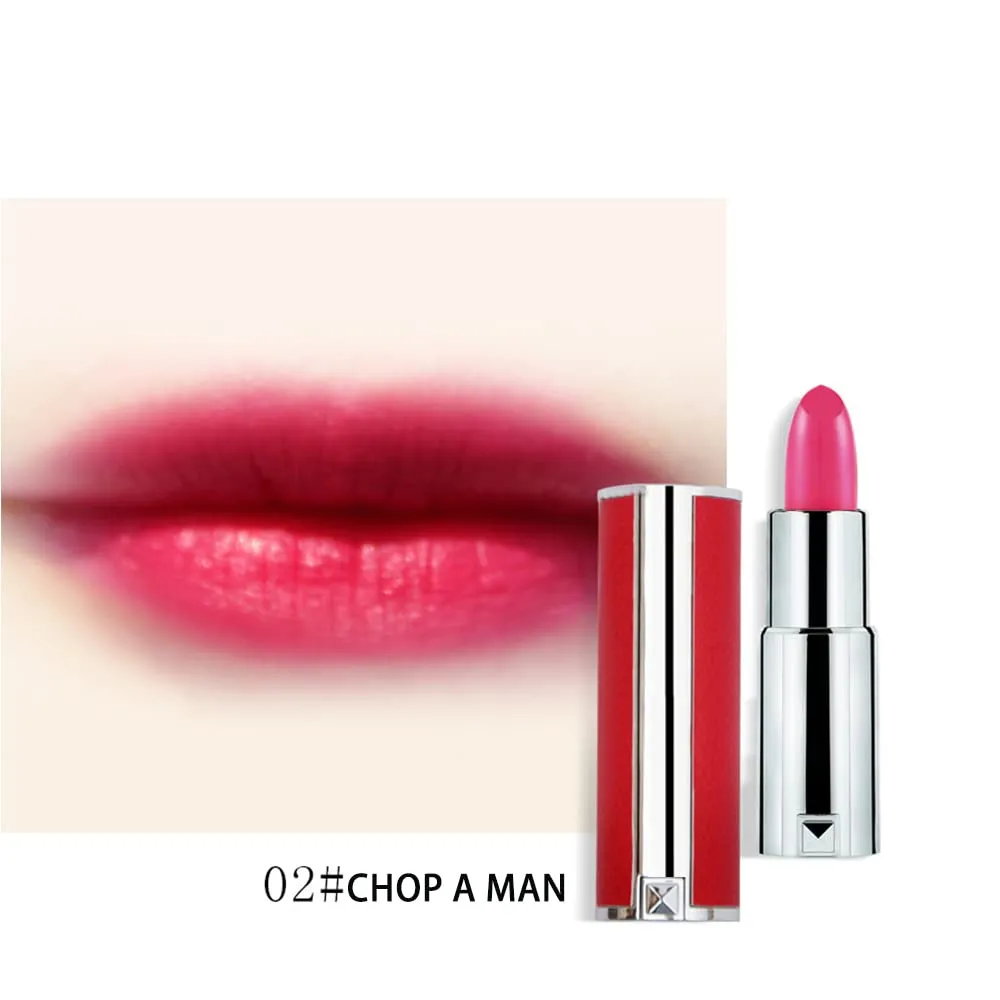 Matte Liquid Lipstick, Ladies Matte Liquid Lipstick Long Lasting Waterproof Velvet 8 Colors Red Lipstick Lip Gloss Set Pigmented Lip Makeup for Girls and Women Gift (02#)