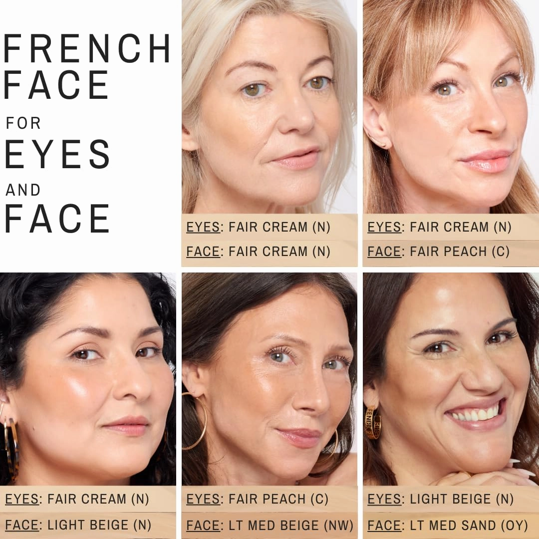 Maxine's Revenge FRENCH FACE Concealer Concentrate | Hydrate and Blur | Conceal and Highlight with Lightweight Full-Coverage LIGHT BEIGE