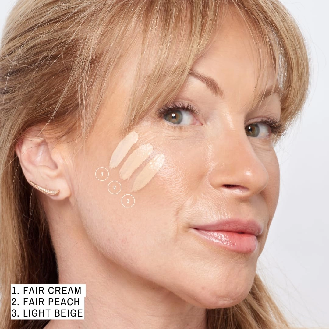 Maxine's Revenge FRENCH FACE Concealer Concentrate | Hydrate and Blur | Conceal and Highlight with Lightweight Full-Coverage LIGHT BEIGE